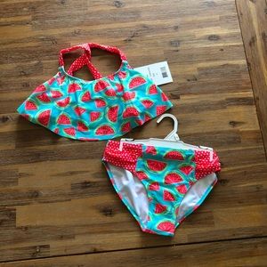 NWT GURLS 2 piece swimsuit!!!